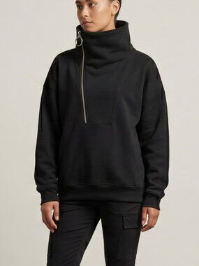 NWOT | Quarter Zip Performance Pullover Sweater Mock Neck Activewear | Small